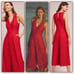 Moulinette Soeurs Jaeda Lace Wide-Leg Jumpsuit size 2