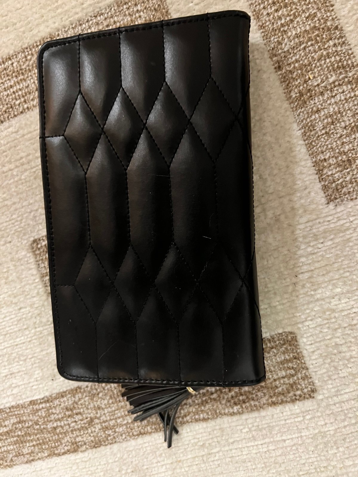 Wolf 1834 Caroline Jewelry Portfolio Black Leather