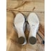 NEW Loafler Randal Emilia Slide on Heels Women's Platinum Size: 7.5