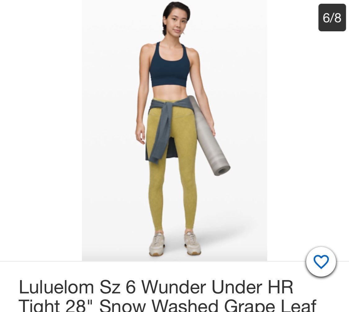 Lululemon Wunder Under High-Rise Sz 6
