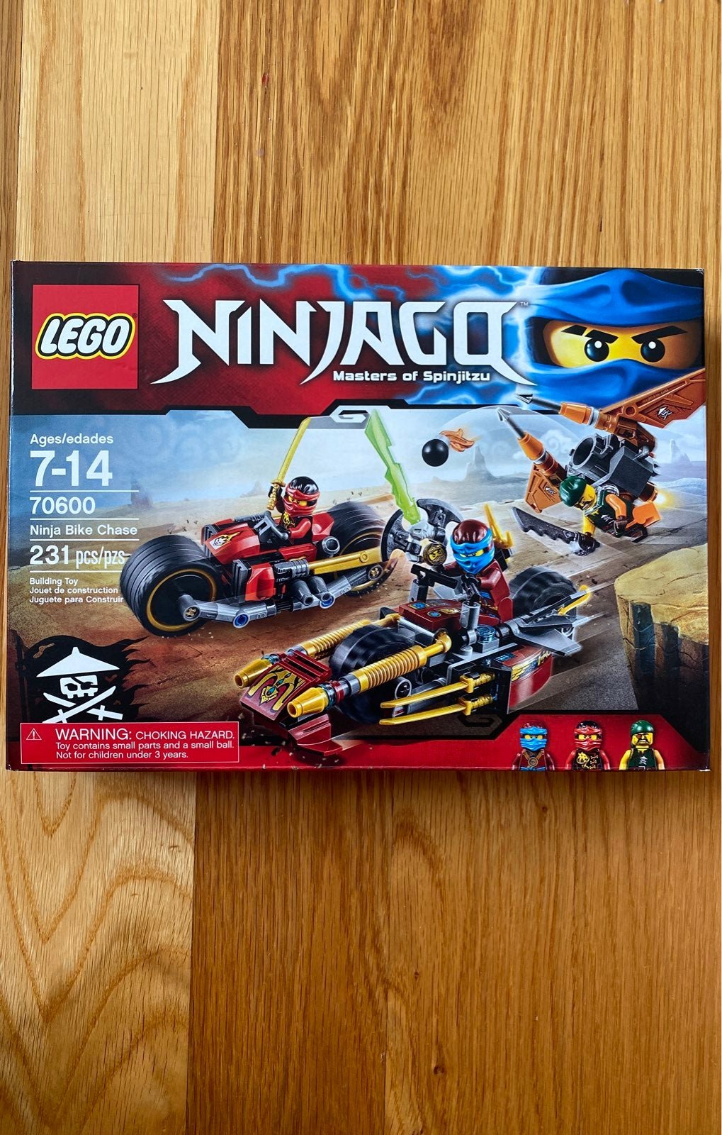 Lego Ninjago Ninja Bike Chase