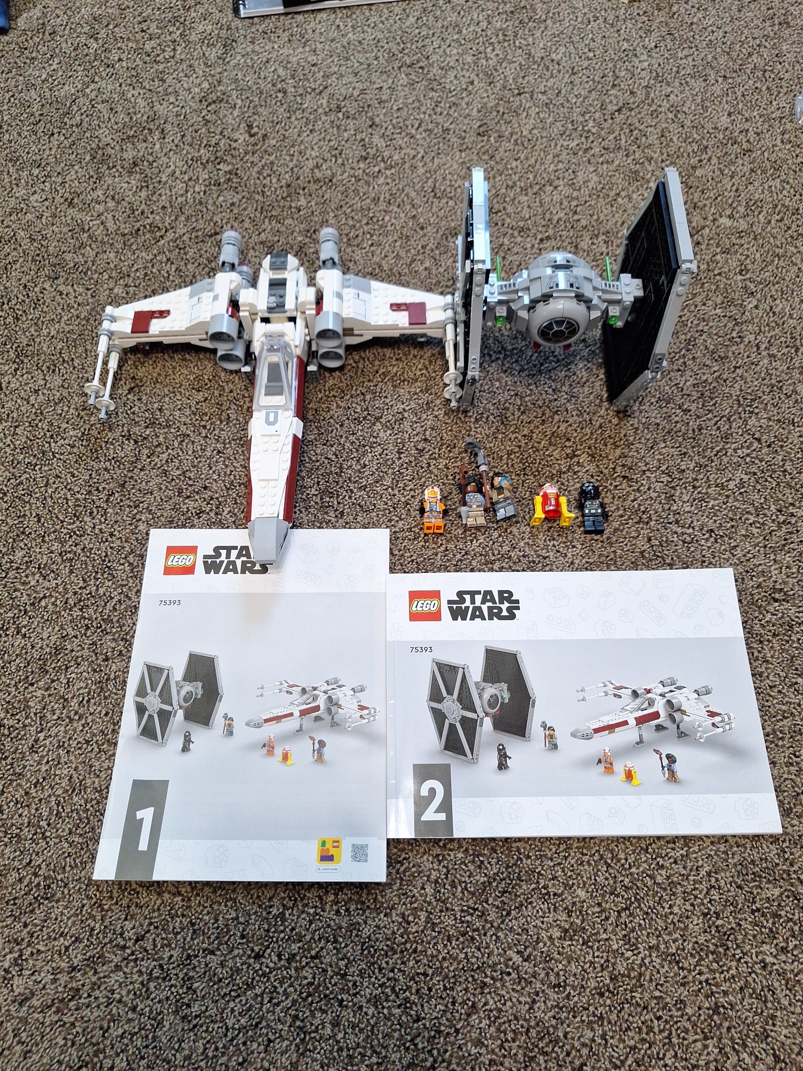 LEGO Star Wars 75393 TIE Fighter X-Wing Mash-up