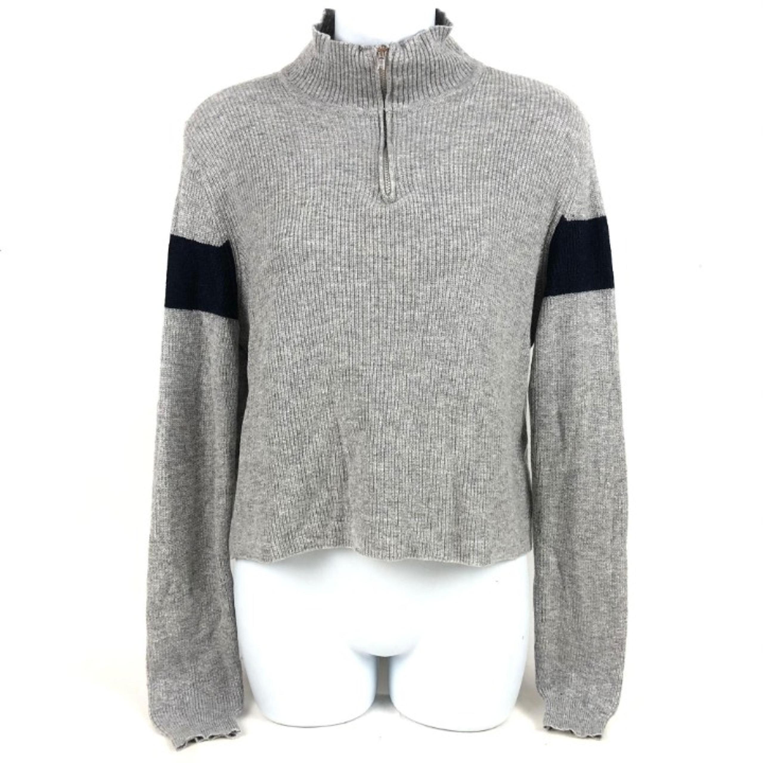 Brandy Melville Women 1/4 Zip Wool Blend