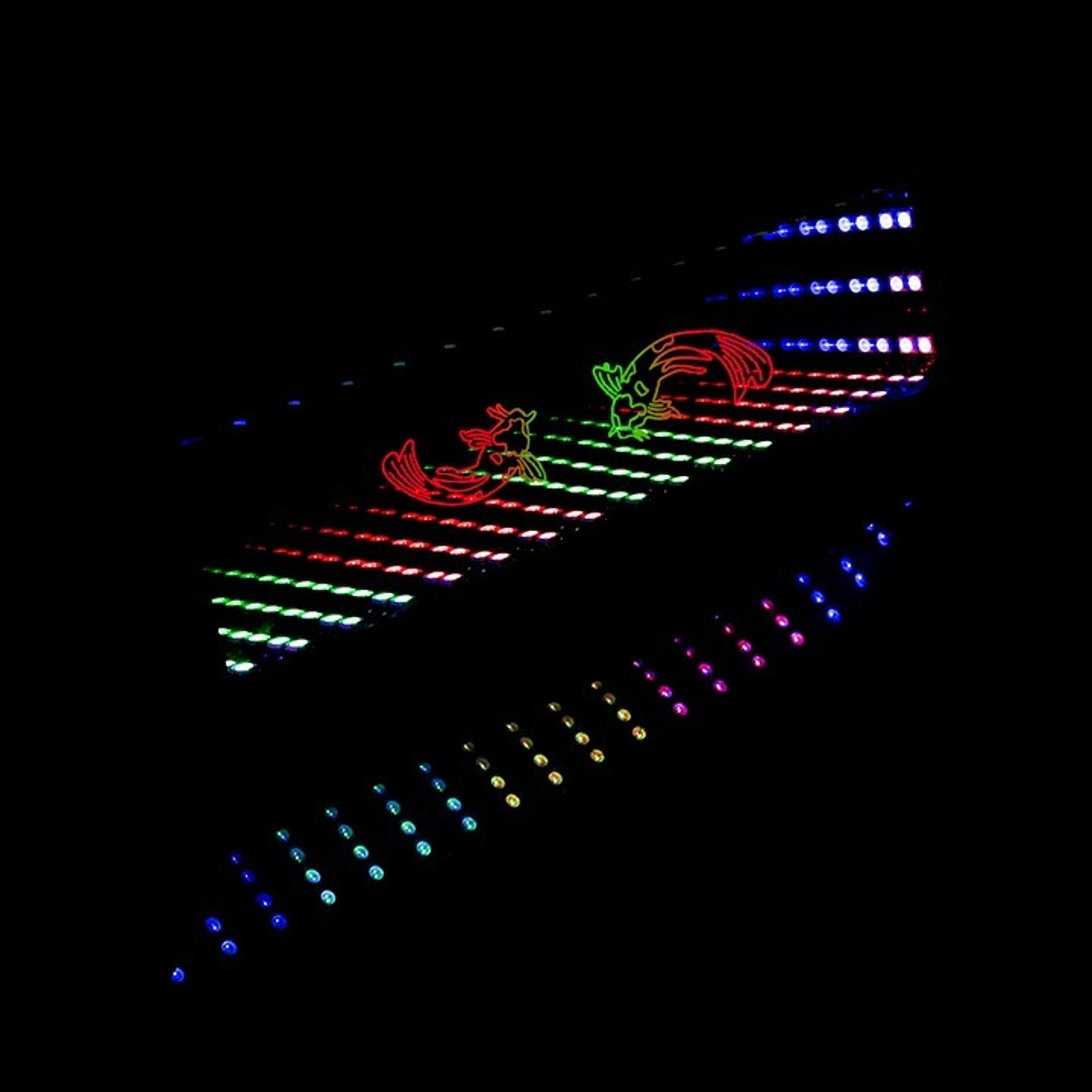 NEW KOI FISH UNIVERSAL JDM 8 COLORS GALAXY MIRROR LED LIGHT CLIP-ON REARVIEW - Custom Accessories