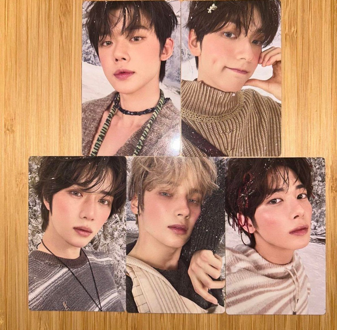 TXT chikai ot5 complete standard photocard