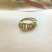 Miumiu Ring, Gold, Authentic, Almost New Condition.