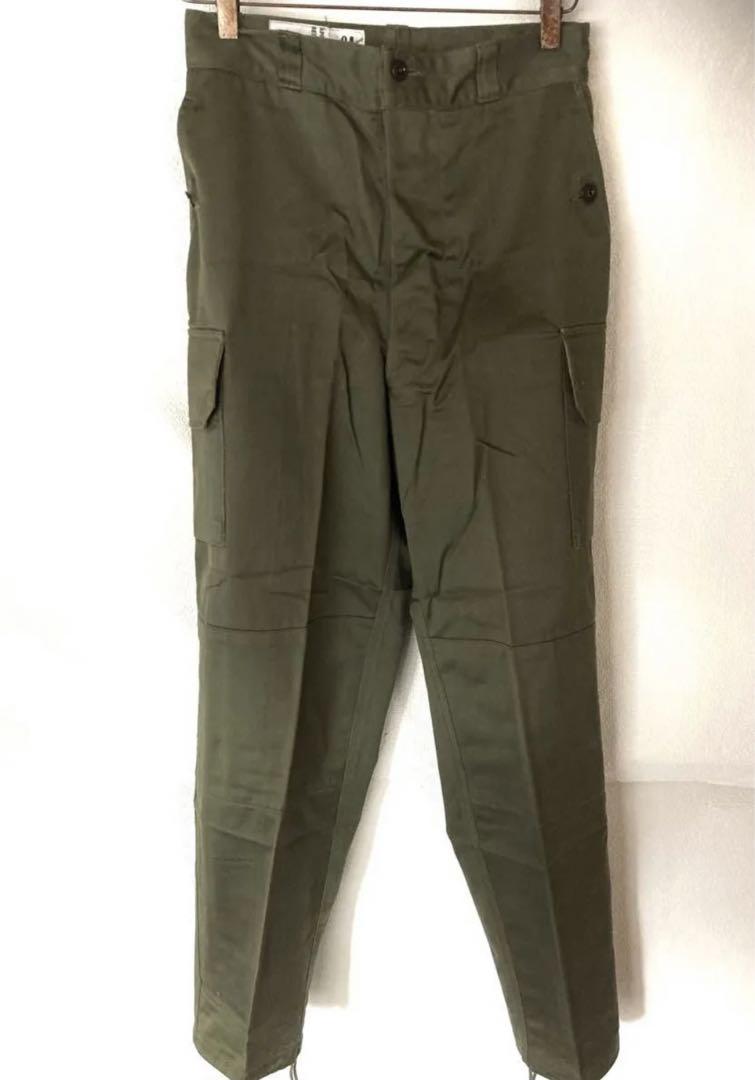 パンツ 1963 FRENCH ARMY M64 PANTS DEAD STOCK Deadstock 60s French Army M64 Size 76M Military Cargo Pants