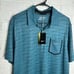NWT Nike Golf Tour Performance Dri Fit Teal Polo size Medium