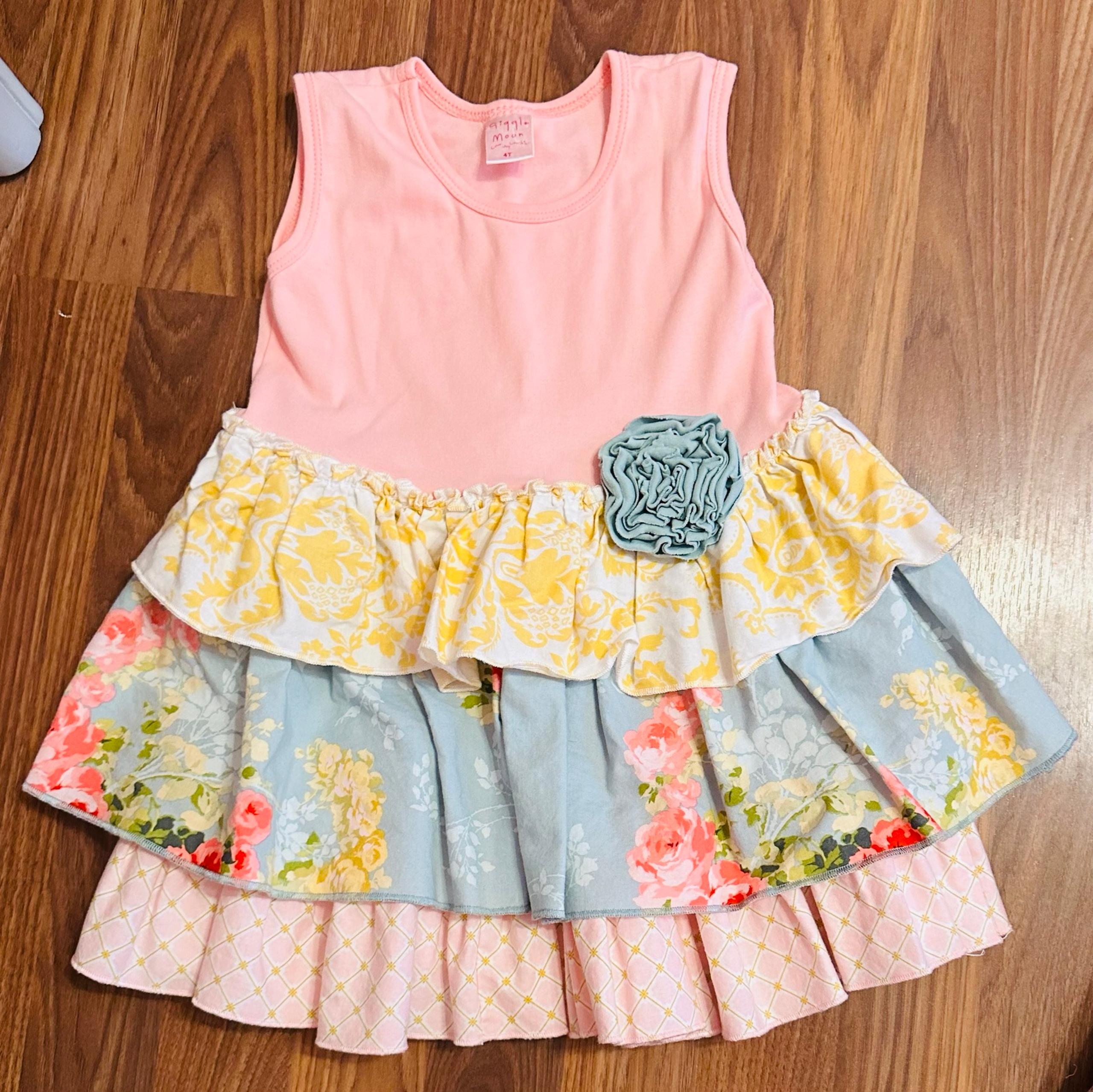 Girls Giggle Moon dress, EUC (worn just a couple times), size 4T