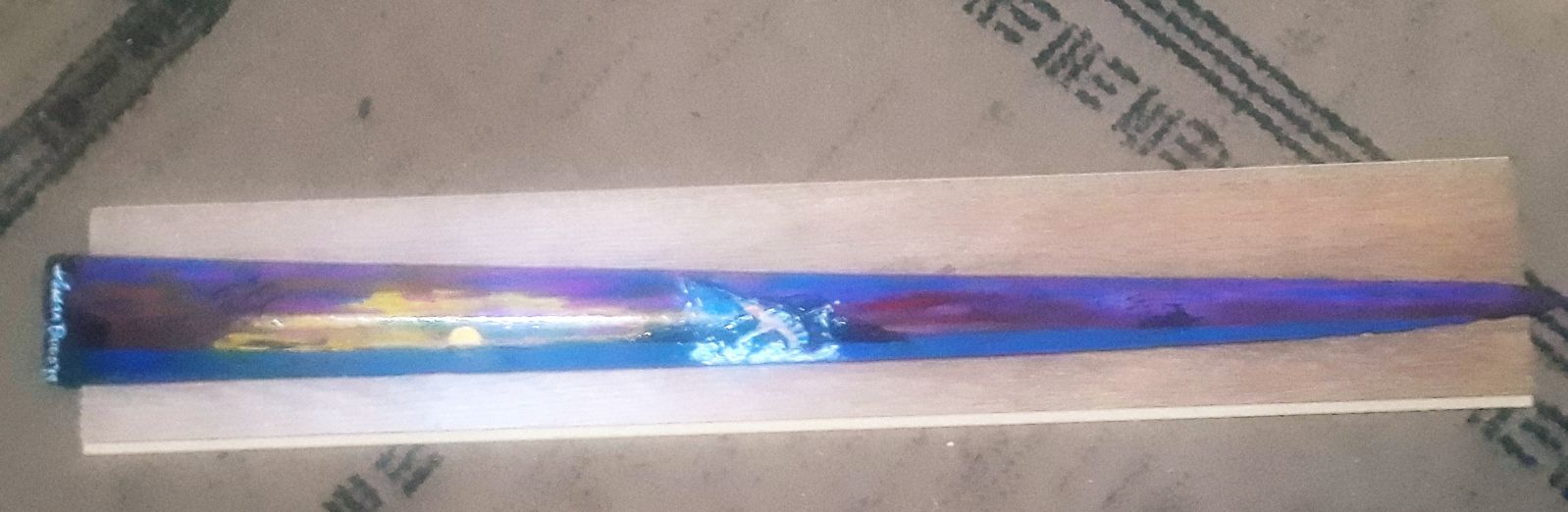 BEAUTIFUL HAND PAINTED MARLIN BROAD BILL