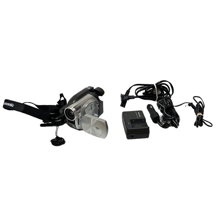 Panasonic VDR-D105 Mini Disc DVD-R RW Camcorder Bundle Strap Charger Working