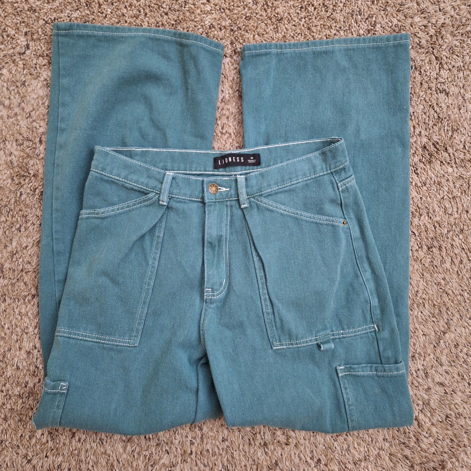 Lioness Miami Vice Utility Cargo Carpenter Jeans