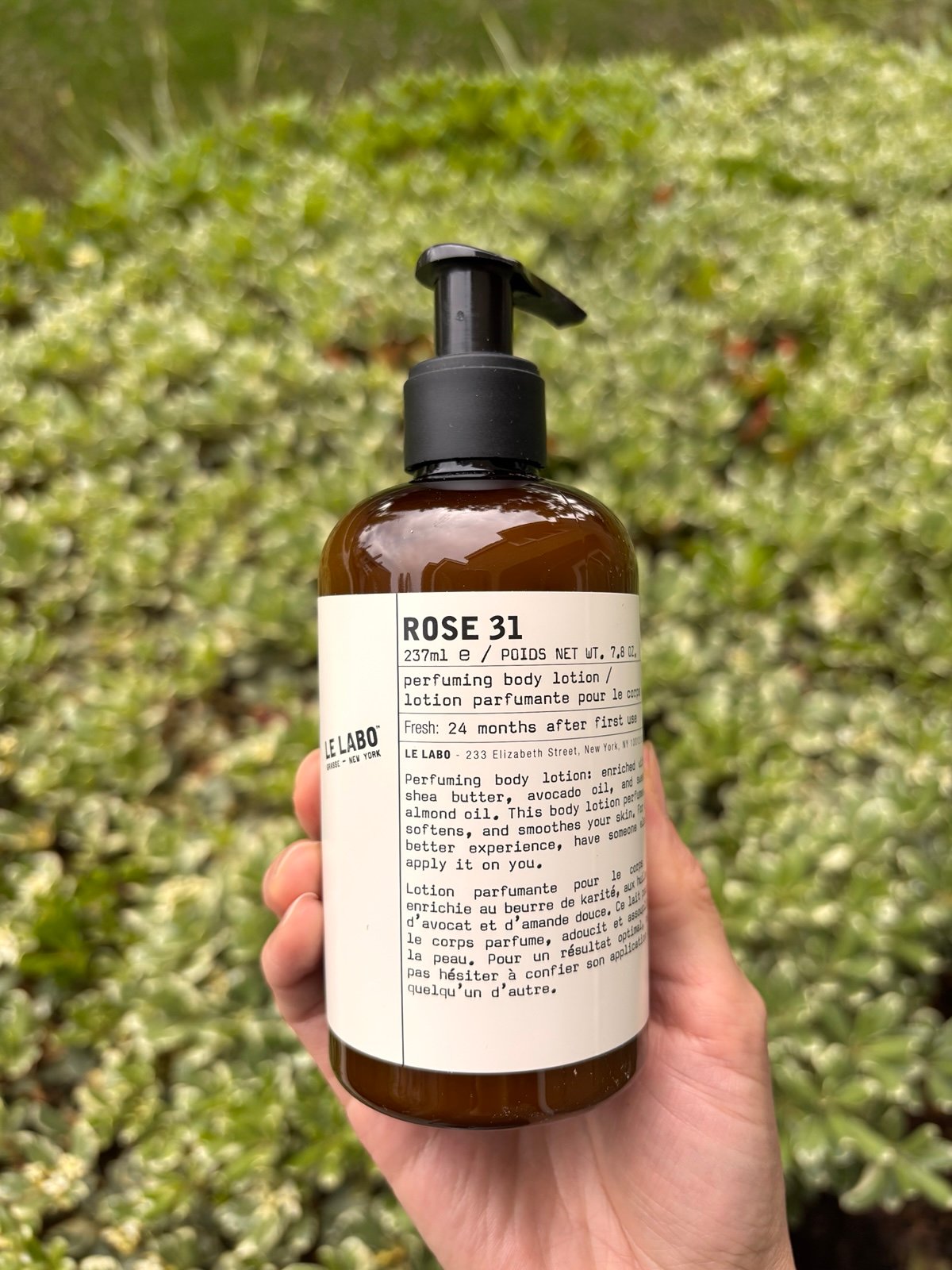 LE LABO ROSE 31 BODY LOTION 237ml