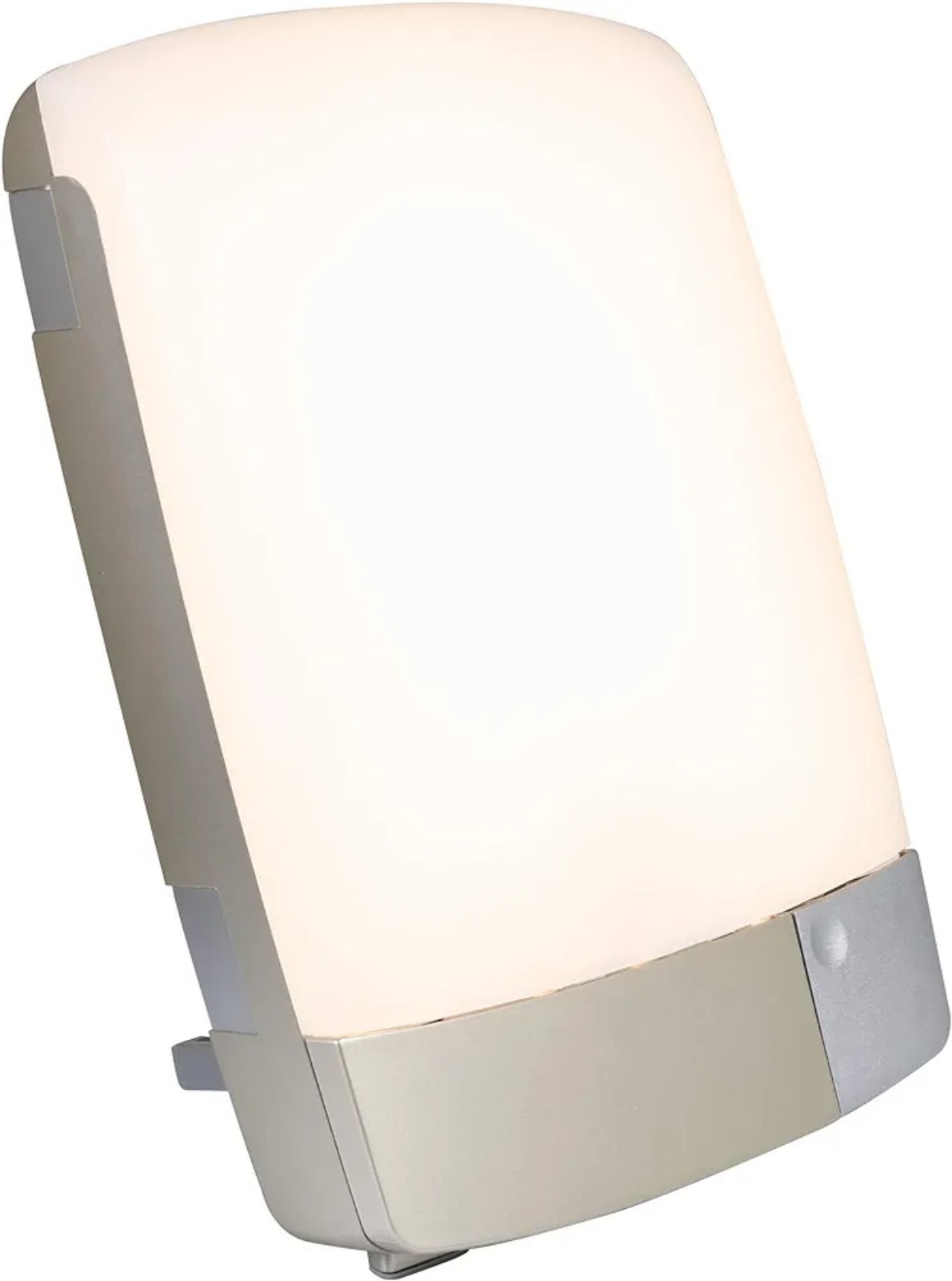 Carex Health Brands Sunlite Bright Light Therapy Lamp, Plastic, Silver