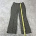 Veronica Beard Size 4 Gani Cropped Jacquard Flared Jersey Knit Pants Green NWOT