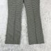 Veronica Beard Size 4 Gani Cropped Jacquard Flared Jersey Knit Pants Green NWOT