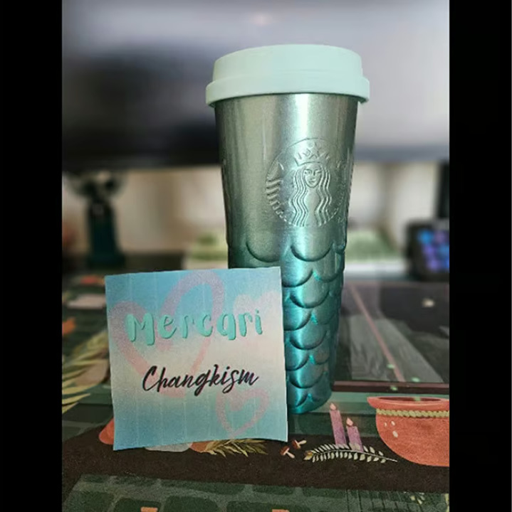 Starbucks Mermaid Tumbler Anniversary Edition METAL 610ml LIMITED EDITION RARE