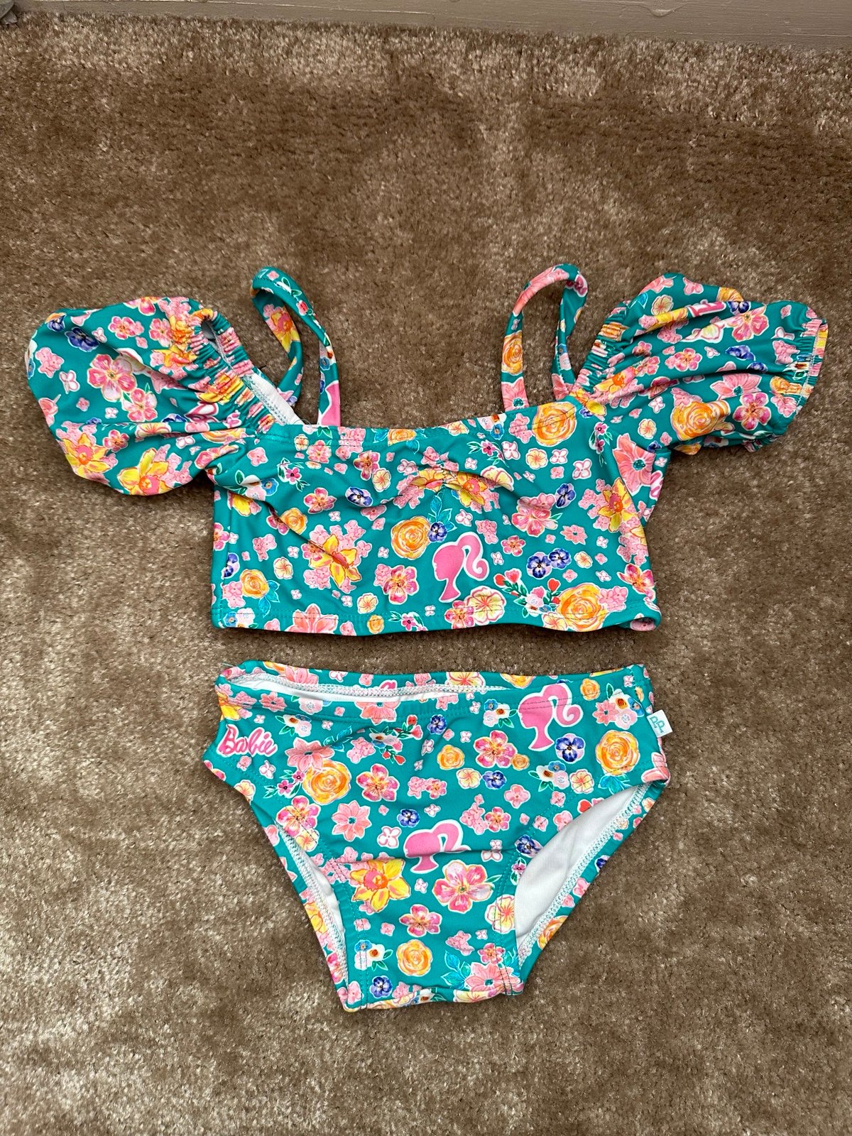 Posh Peanut Barbie Floral Swimsuit