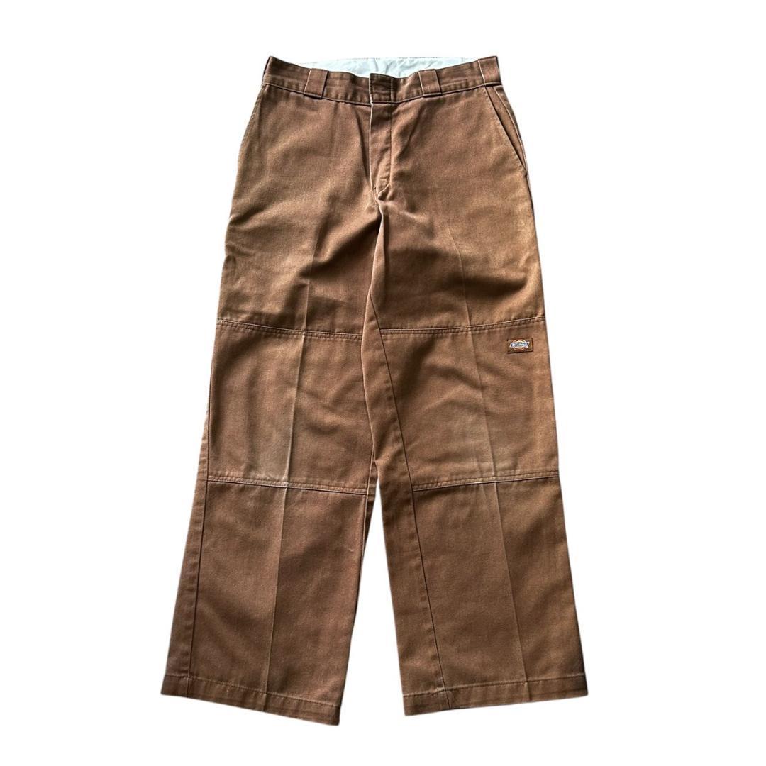 ☆Dickies Dickies Double Knee Work Pants Brown Vintage Popular
