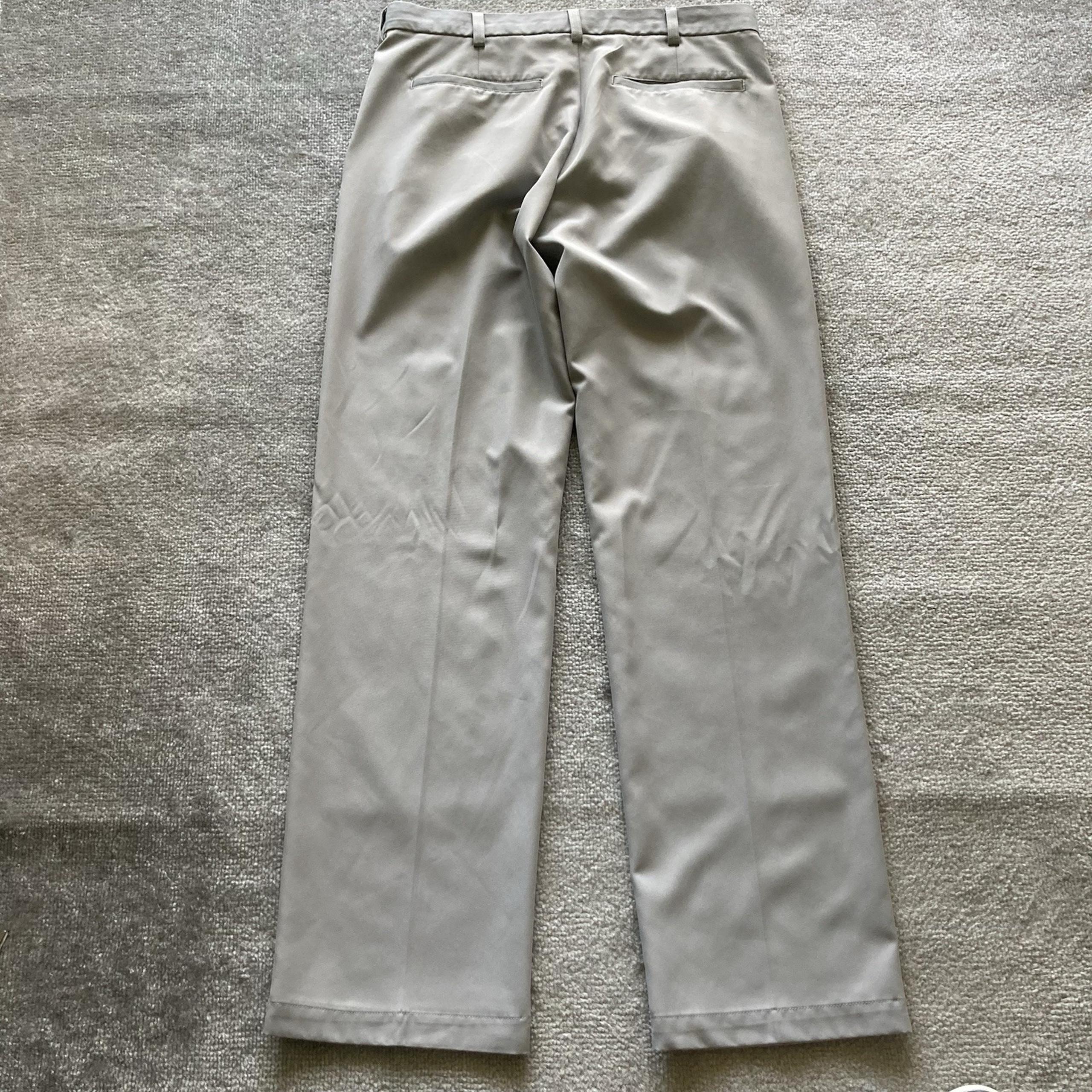 Mens Izod Golf Pants Slim Fit Gray 34x34 45FF216