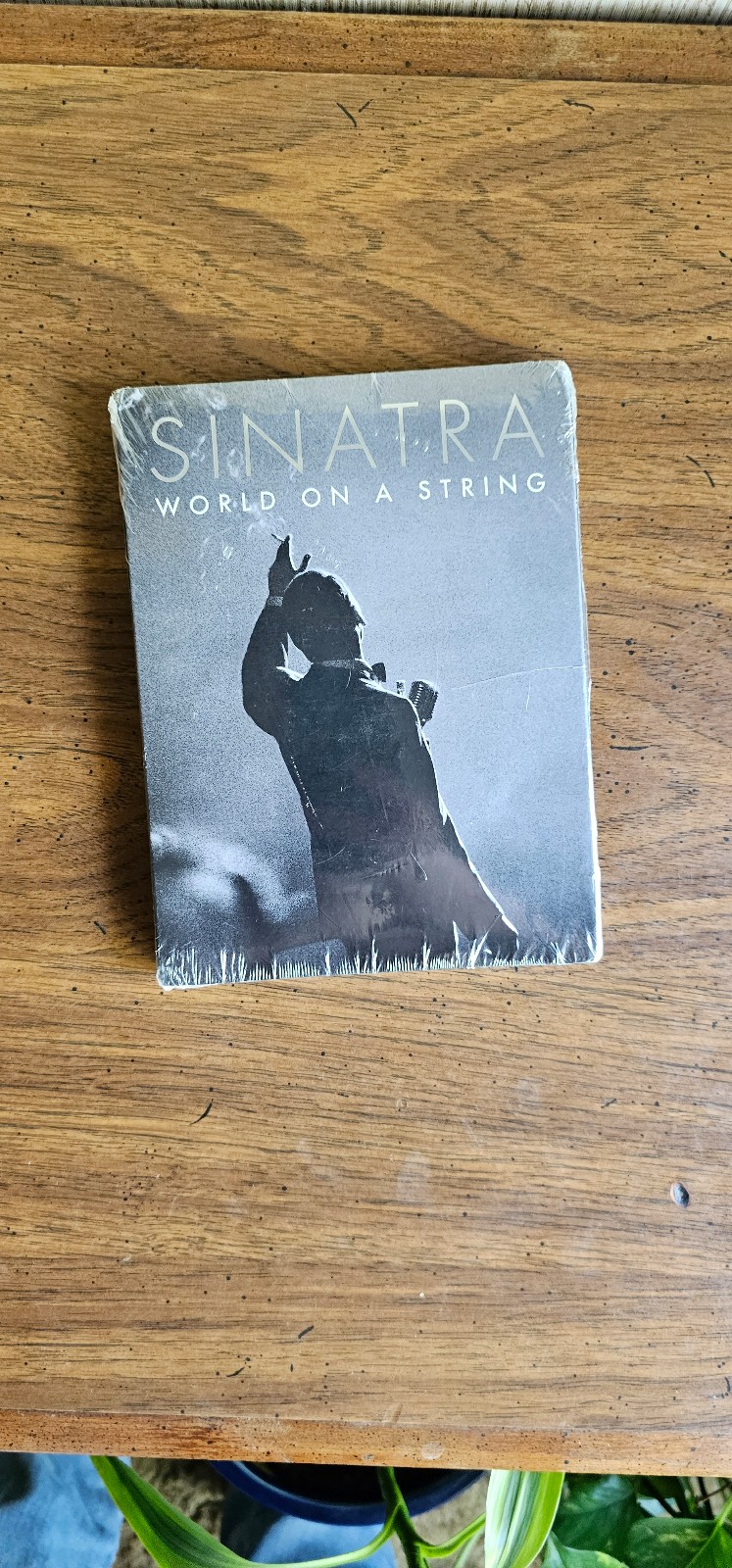 CD BOX SET: FRANK SINATRA WORLD ON A STRING (NEW -- 4 CDs and 1 DVD)