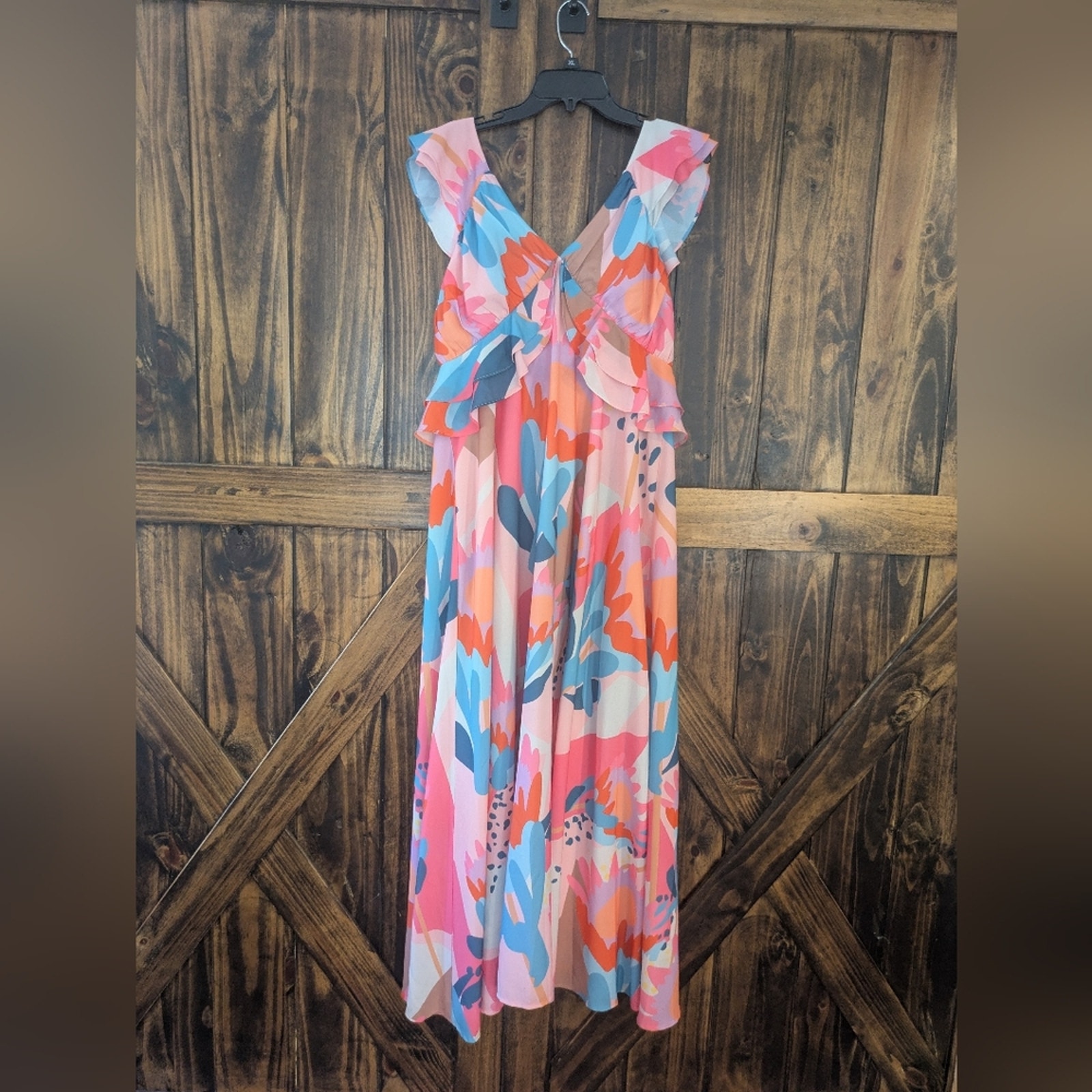 New with tags womens sz large HUTCH look alike floral dress