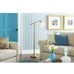 allen + roth 54-in Brass Standard Indoor