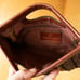 VIN Etienne Aigner Reddish Brown Woven Leather Clutch