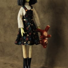 horror doll, handmade doll, dark art