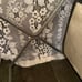 Directors chair stainless steel metal leather back & seat
