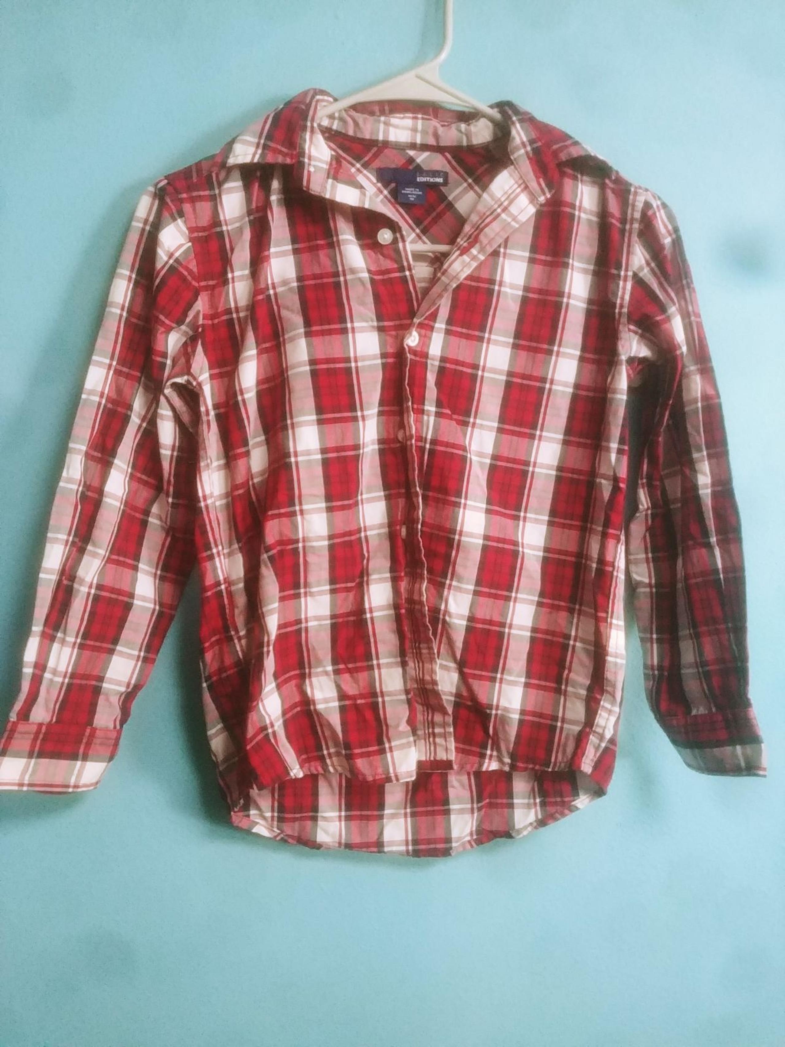 Plaid button up