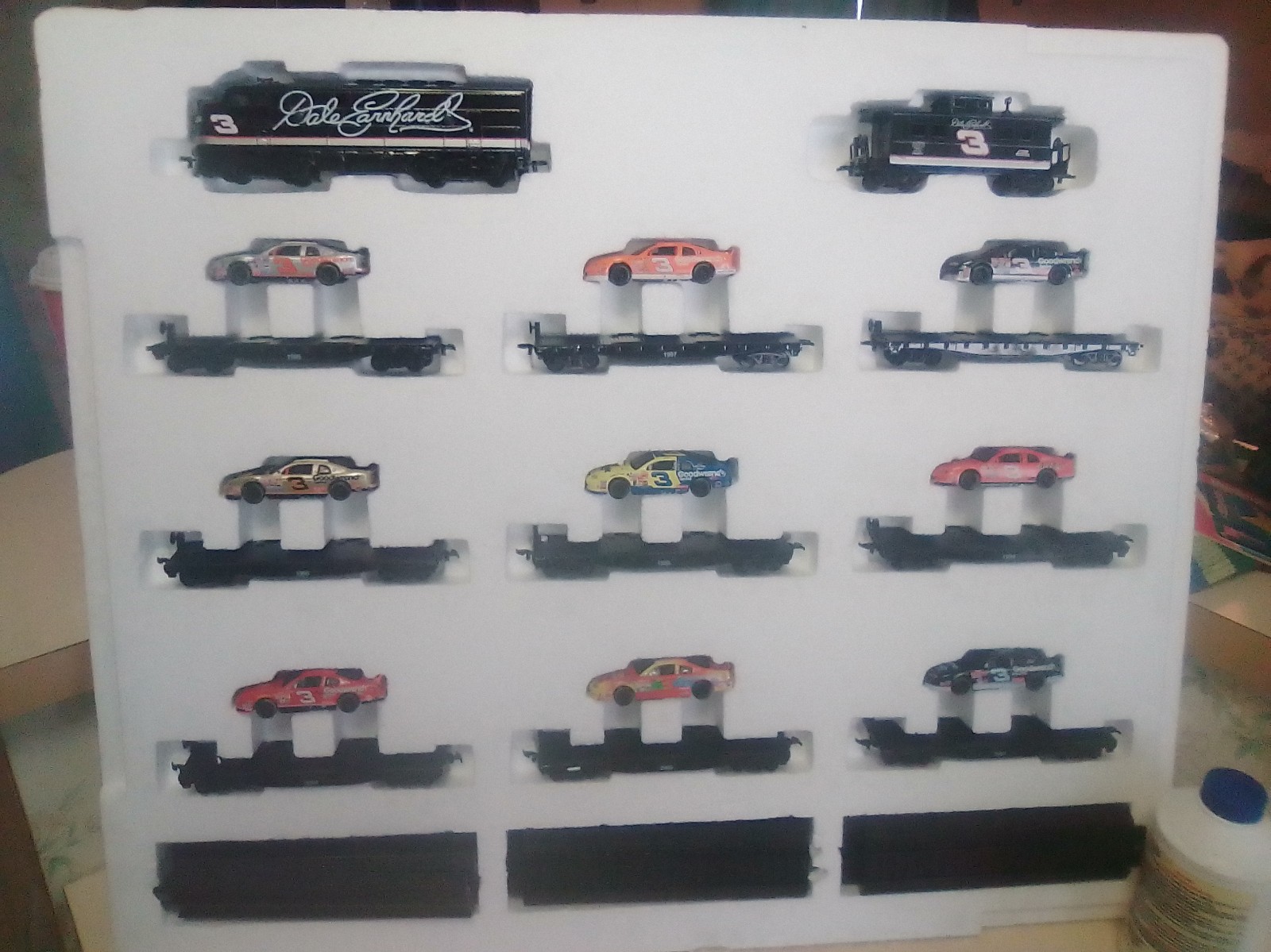 Dale Earnhardt train set