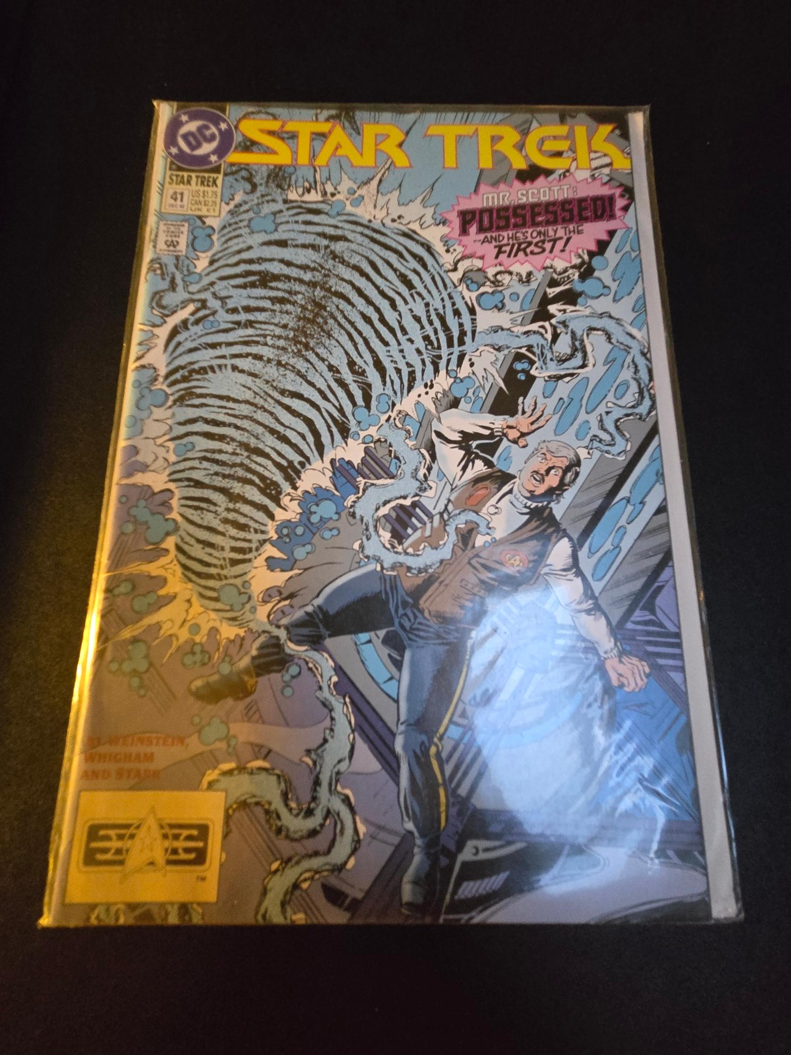 SEALED Near Mint  Star Trek #41 Vintage DC Comics December 1992 Comic Book