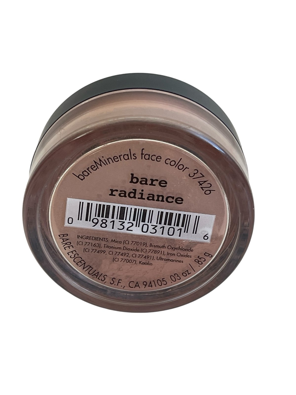 bareMinerals Bare Radiance Face Color 0.3 oz Partial