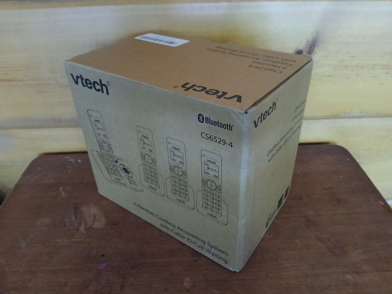 VTech CS6529-4 4-Handset DECT 6.0 Cordless Phone Gray