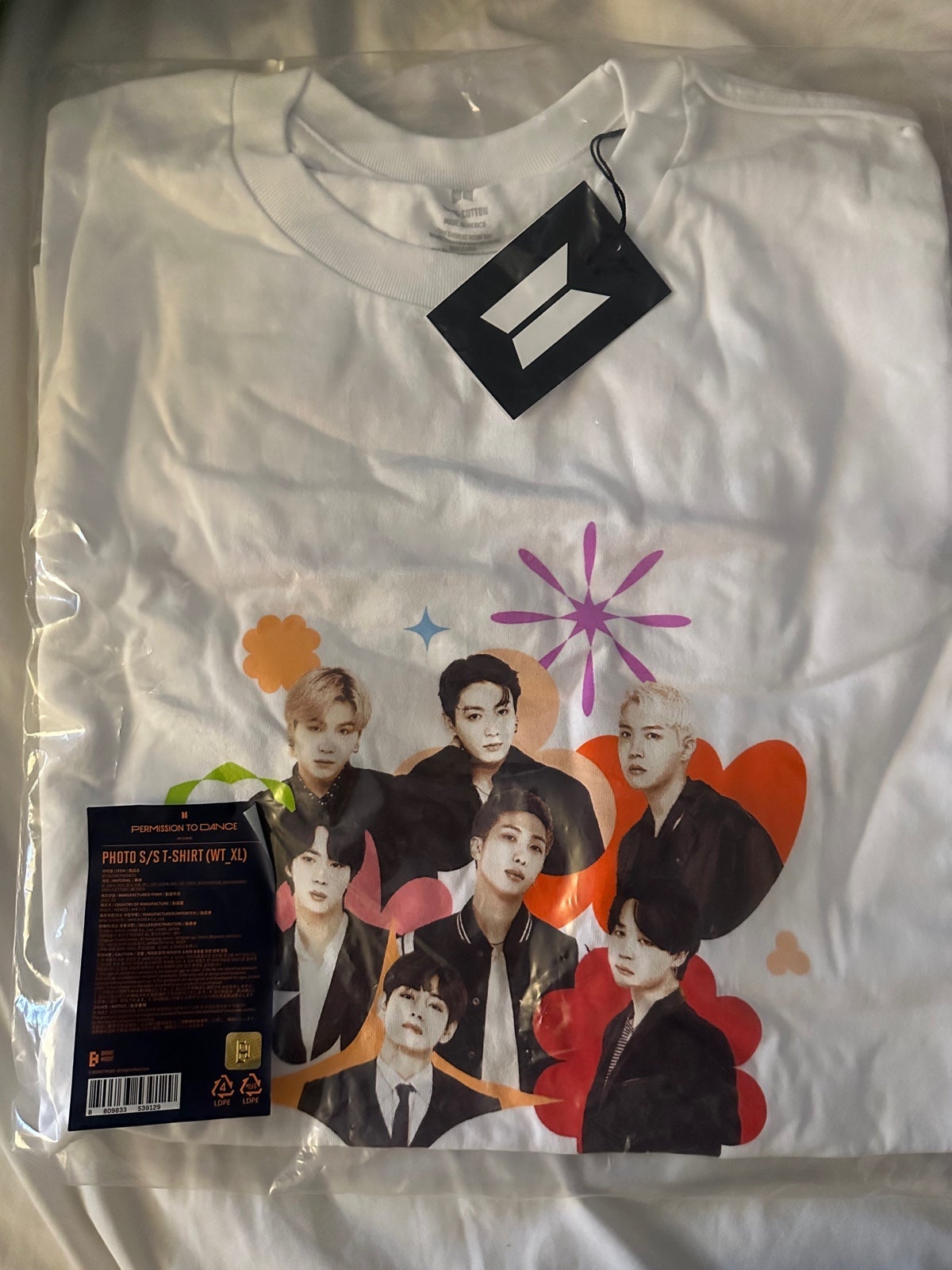 BTS Permission To Dance Photo Shirt