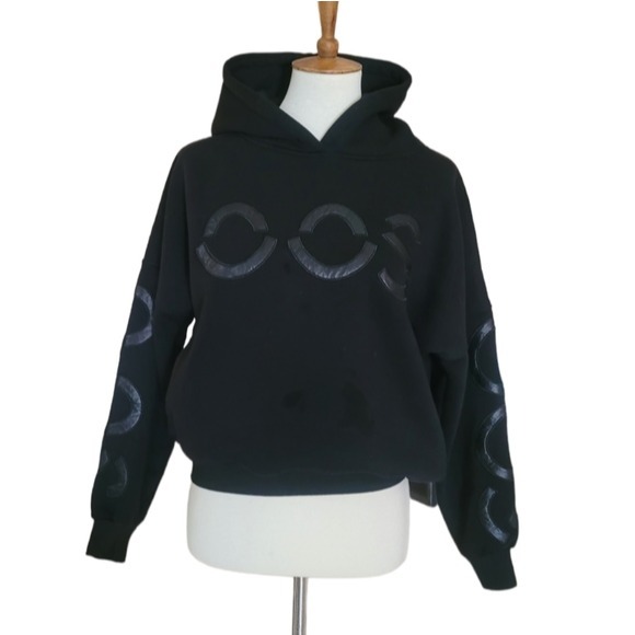 COS USA - Black Logo Scuba Hoodie
