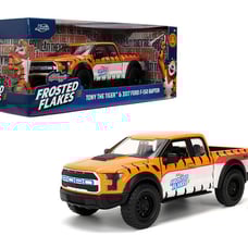 Jada 2017 Ford F-150 Raptor Pickup Truck Frosted Flakes Tony the Tiger Figure