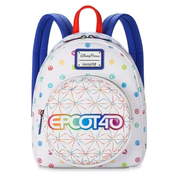 Disney EPCOT 40th Anniversary Loungefly Backpack BNWTs