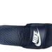 Nike Mens Benassi Navy Slides SZ 14