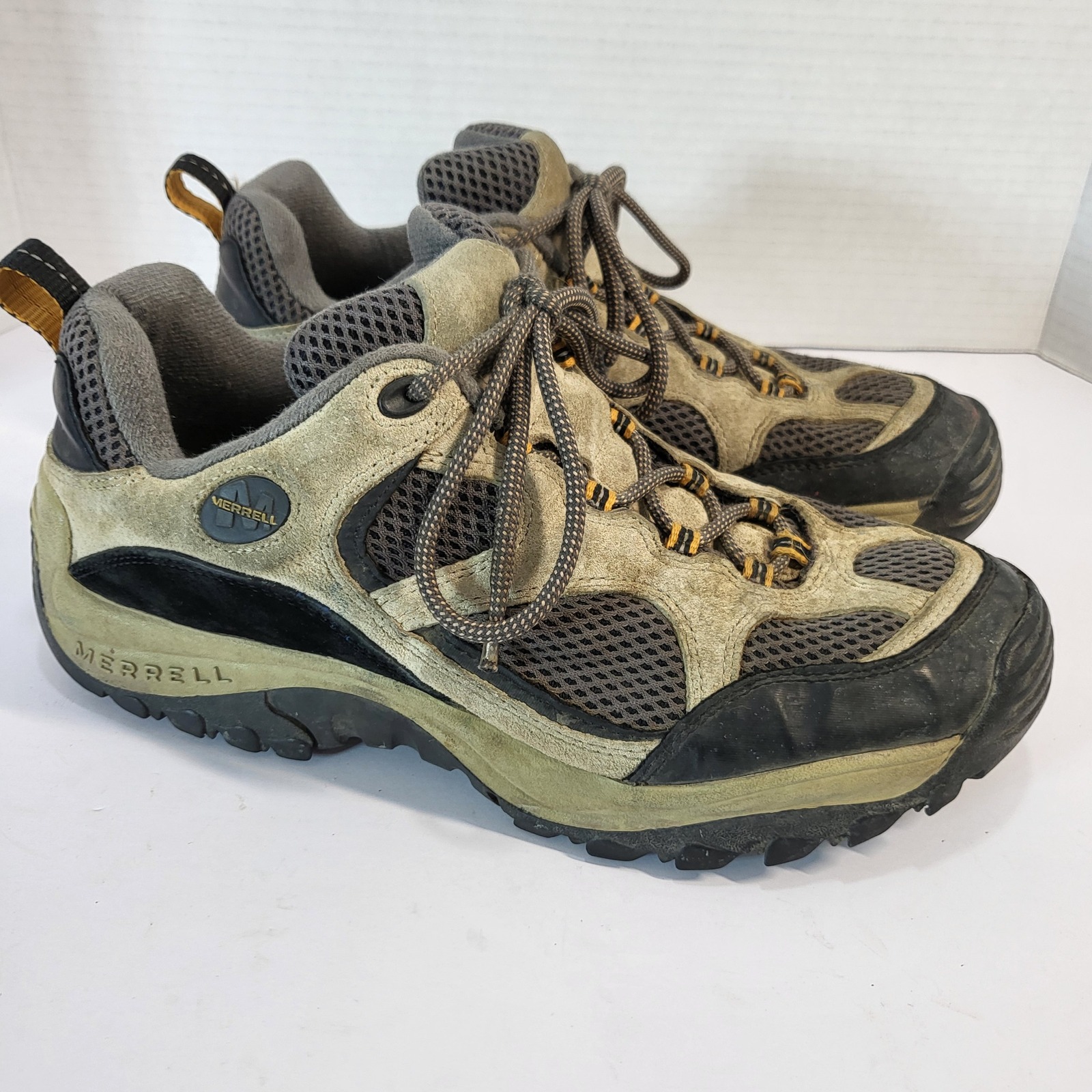 Merrell Baja Ventilator Ecru Women's Hiking Trail Shoes Sneakers US 10