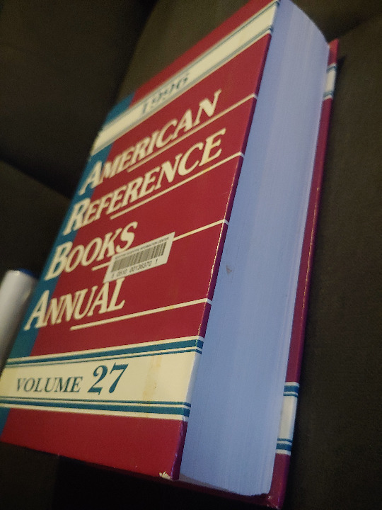 American Reference Books Annual: 1996 Edition, Volume 27 (ARBA and Index)