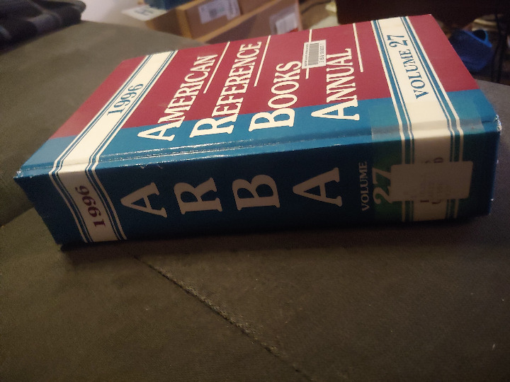 American Reference Books Annual: 1996 Edition, Volume 27 (ARBA and Index)