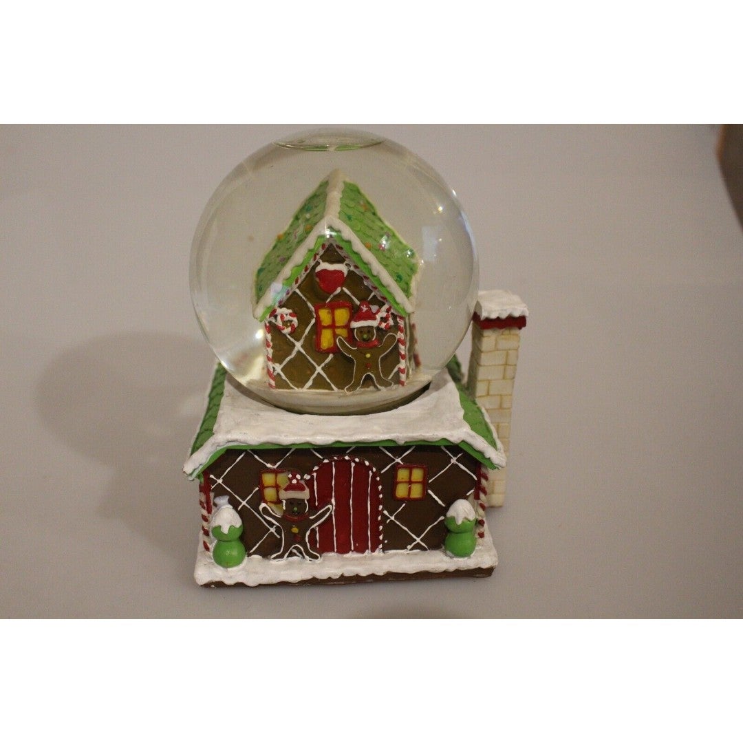 K care snow globe candy Ginger Bread House With Snow