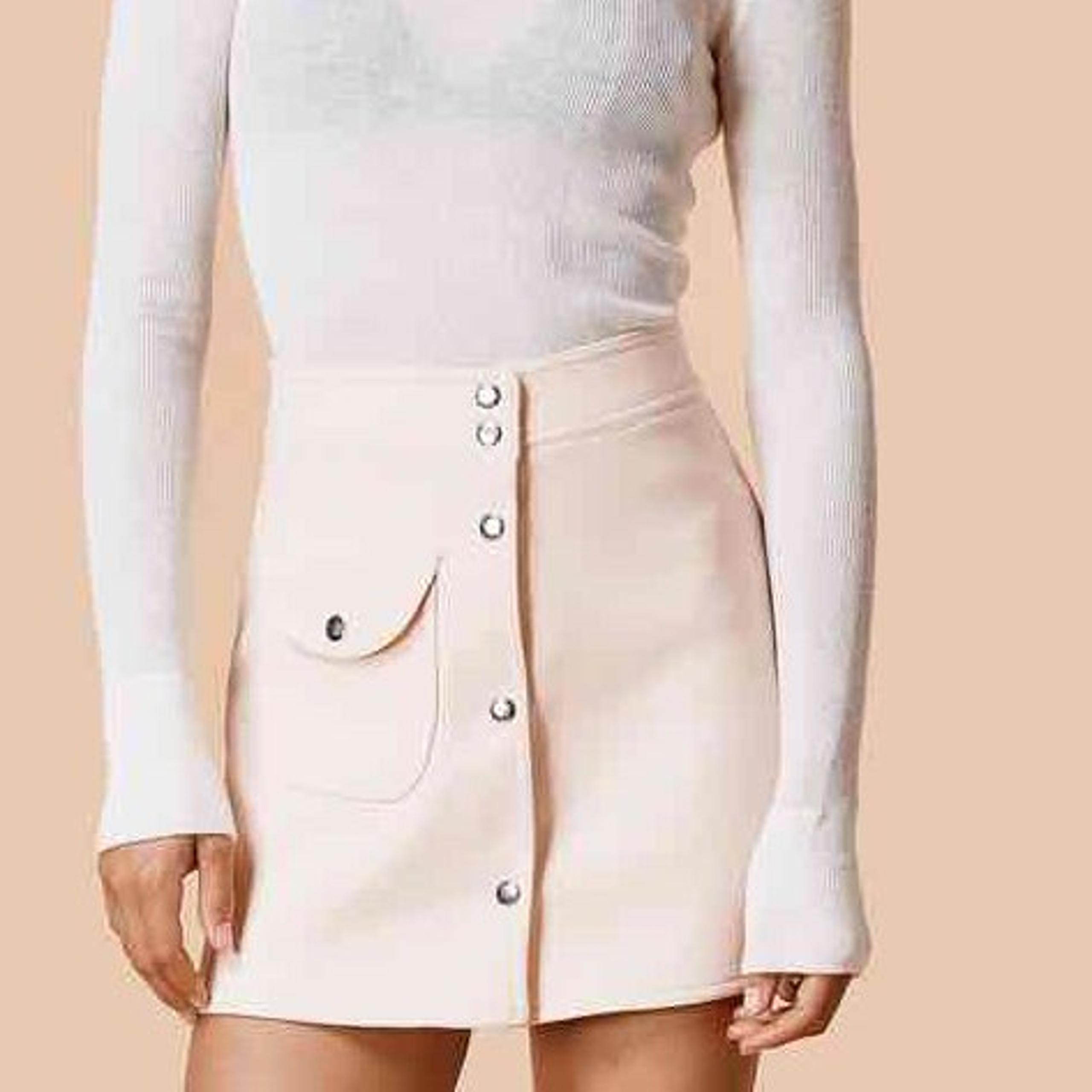 UNIF Valen Skirt in 'Cream'