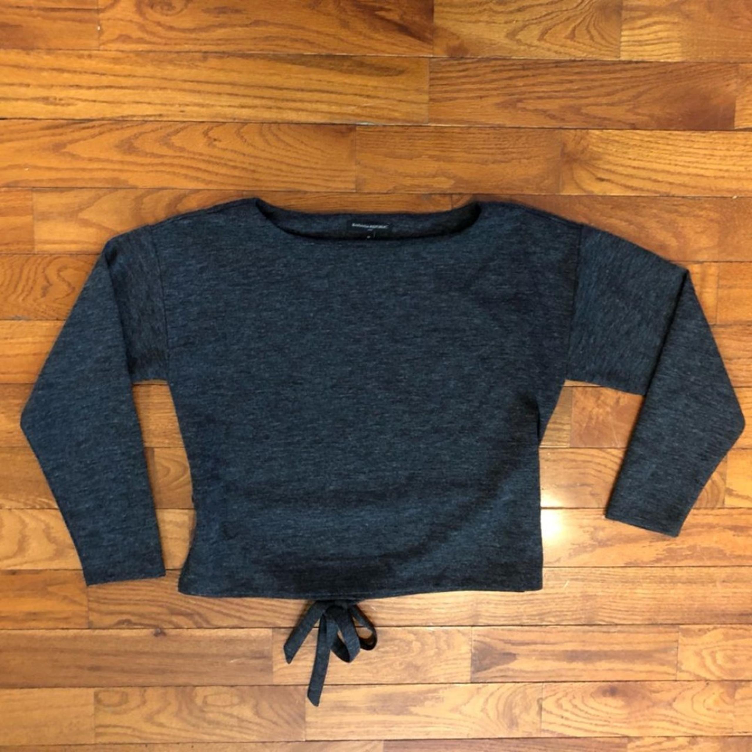 Banana Republic Factory Grey Long Sleeve Top Women's M