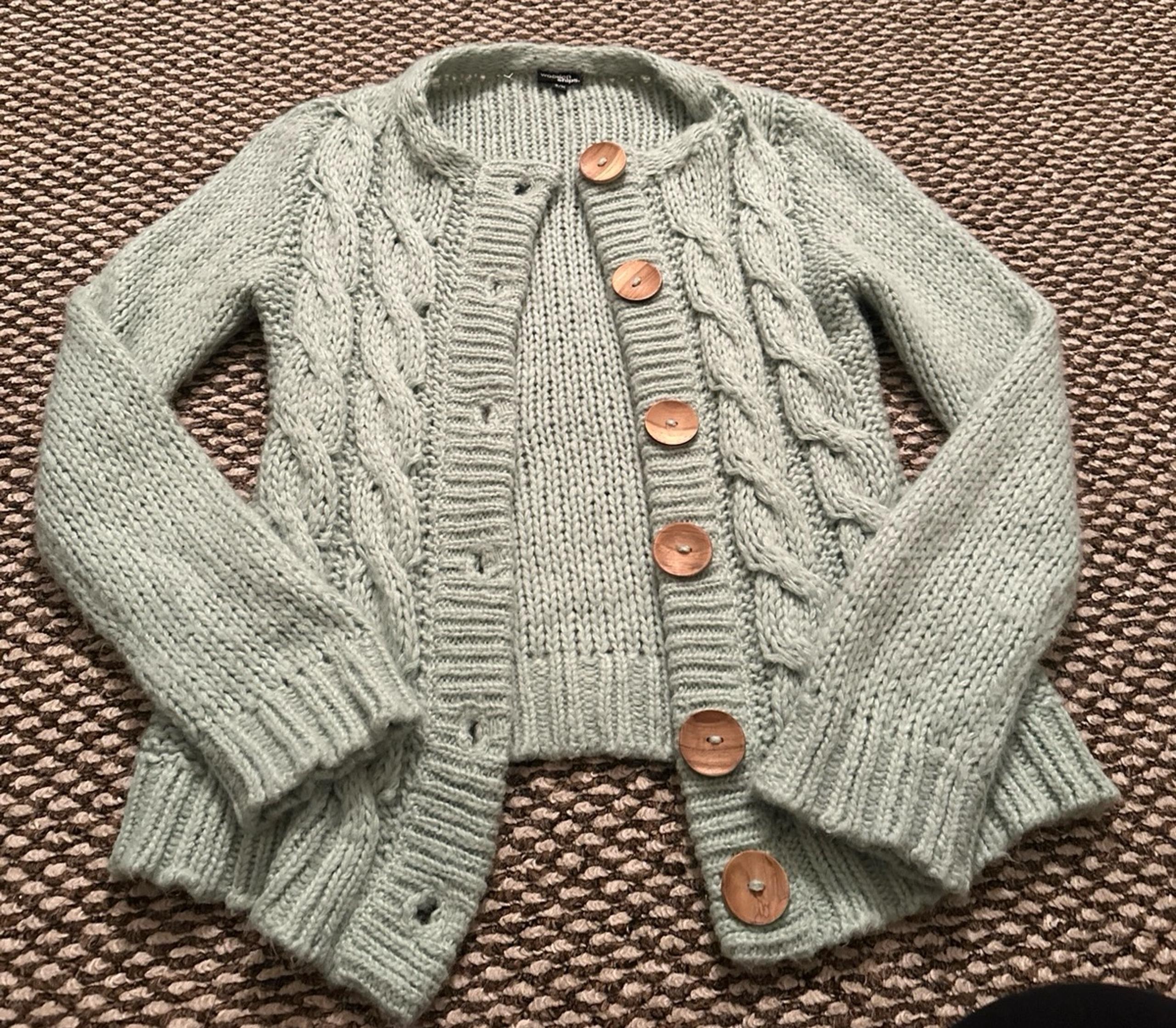Wooden Ships Cardigan Sweater Womens S/M