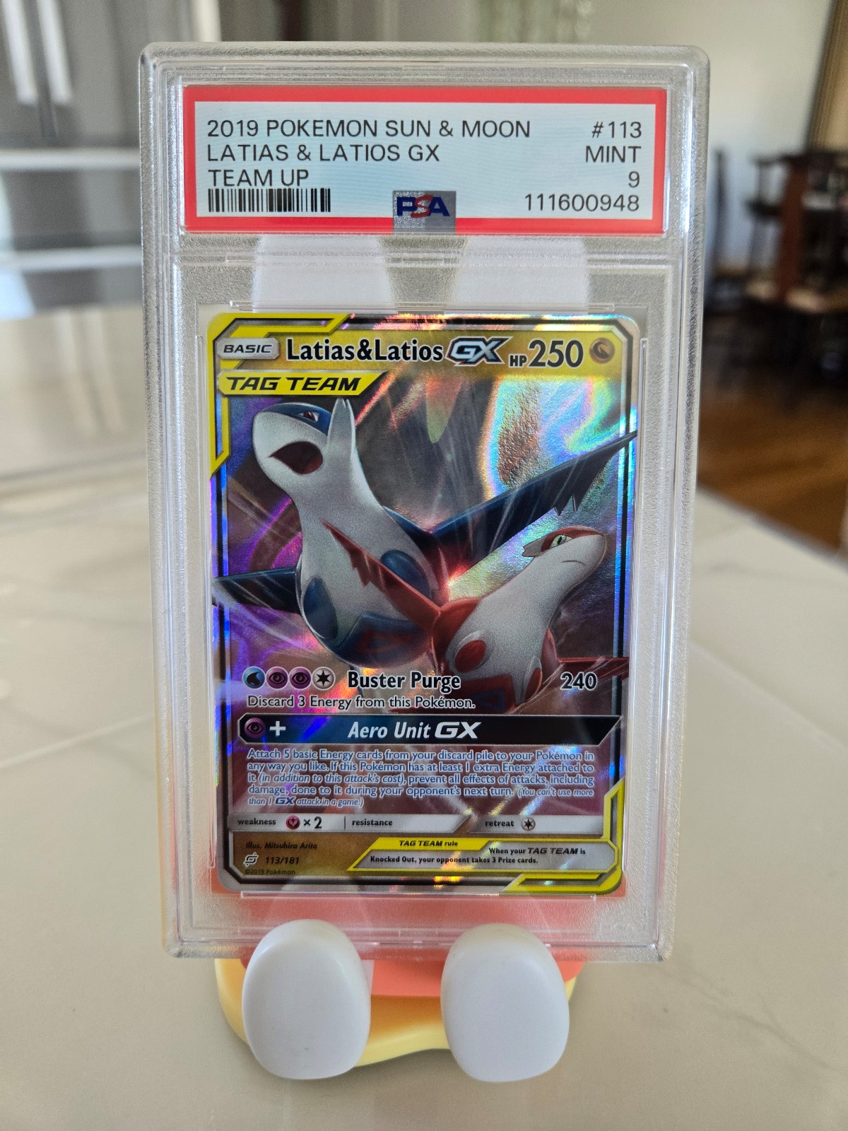 Latios & Latias Tag Team GX Pokemon Sun and Moon Team Up 113/181