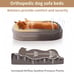 High Density Egg Crate Foam Dog Sofa Bed