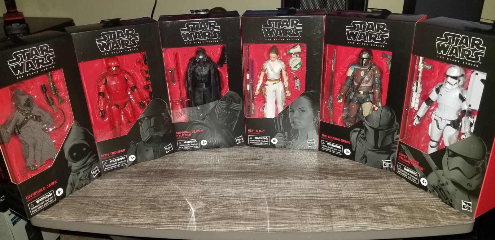 Star wars black series LOT (6)